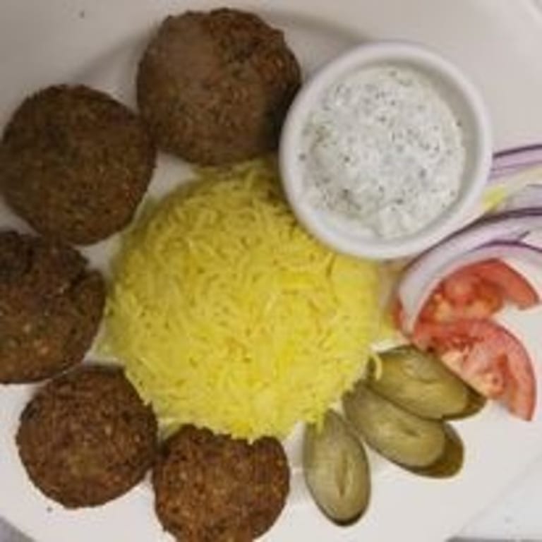Falafel Made Fresh Daily