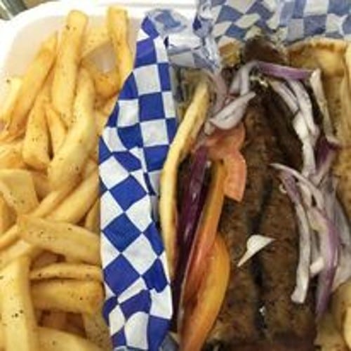 Gyro Sandwich.